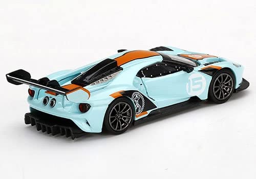 Amazon | MINI GT 1/64 フォード GT Mk II ブルー/オレンジ (左